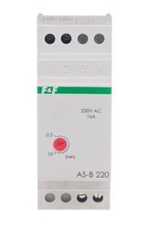 Schodišťový automat Standard 230V 16A 2 moduly AS-B220 F&F